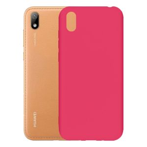 Чехол-накладка силиконовый для Huawei Y5 (2019) (фуксия) ColorCover