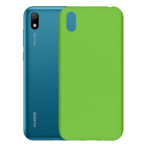 Чехол-накладка силиконовый для Huawei Y5 (2019) (салатовый) ColorCover