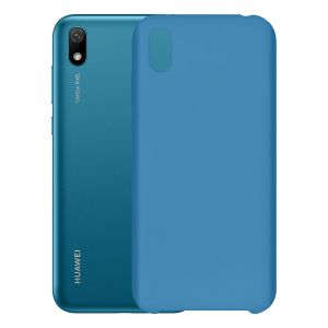 Чехол-накладка силиконовый для Huawei Y5 (2019) (синий) ColorCover