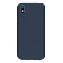Чехол-накладка силиконовый для Huawei Y5 (2019) (темно-синий) ColorCover