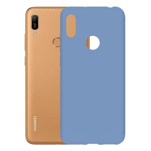 Чехол-накладка силиконовый для Huawei Y6 (2019) (голубой) ColorCover