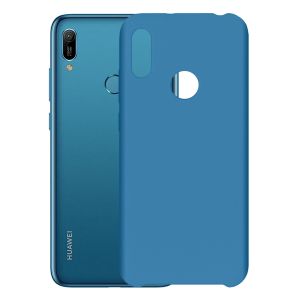 Чехол-накладка силиконовый для Huawei Y6 (2019) (синий) ColorCover
