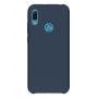 Чехол-накладка силиконовый для Huawei Y6 (2019) (темно-синий) ColorCover