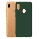 Чехол-накладка силиконовый для Huawei Y6 (2019) (темно-зеленый) ColorCover