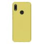 Чехол-накладка силиконовый для Huawei Y6 (2019) (желтый) ColorCover