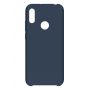Чехол-накладка силиконовый для Huawei Y6 (2019) (темно-синий) ColorCover