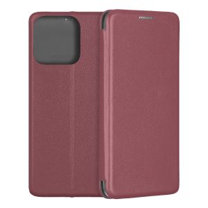 Чехол-книжка для Huawei Honor X7c (темно-красный) Fashion Case