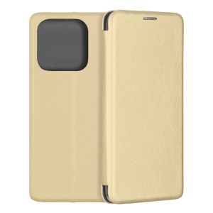 Чехол-книжка для Huawei Honor X7d (золотистый) Fashion Case