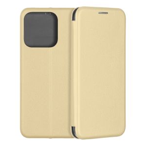 Чехол-книжка для Huawei Honor X8c (золотистый) Fashion Case