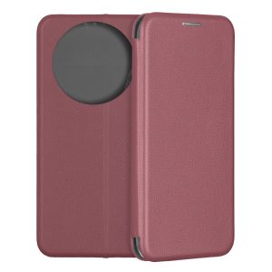 Чехол-книжка для Huawei Honor X9d (темно-красный) Fashion Case