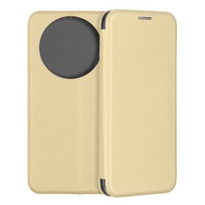 Чехол-книжка для Huawei Honor X9d (золотистый) Fashion Case