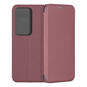 Чехол-книжка для HUAWEI nova Y72 / Y72S (темно-красный) Fashion Case