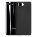Чехол-накладка силиконовый для Huawei Honor 10 (черный) MatteCover