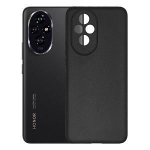 Чехол-накладка силиконовый для Huawei Honor 200 (черный) MatteCover