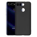 Чехол-накладка силиконовый для Huawei Honor View 20 (черный) MatteCover