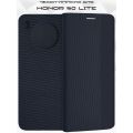 Чехол-книжка для Huawei Honor 50 Lite (темно-синий) New Case