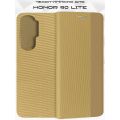 Чехол-книжка для Huawei Honor 90 Lite (золотистый) New Case
