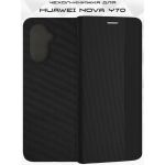Чехол-книжка для Huawei Nova Y70 (черный) New Case