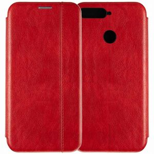 Чехол-книжка для Huawei Honor 7C (красный) Retro Case