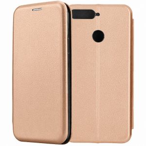 Чехол-книжка для Huawei Honor 7C (розовый) Fashion Case