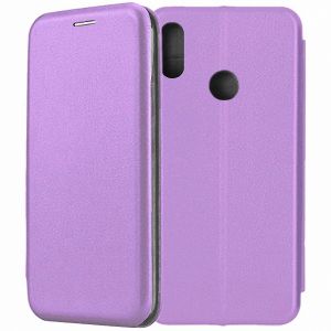 Чехол-книжка для Huawei Y6 (2019) (фиолетовый) Fashion Case