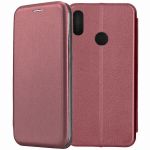 Чехол-книжка для Huawei Honor 8A / 8A Pro (темно-красный) Fashion Case