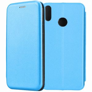 Чехол-книжка для Huawei Honor 8X (голубой) Fashion Case