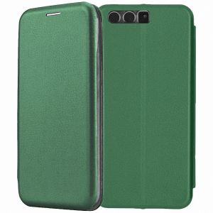 Чехол-книжка для Huawei Honor 9 (зеленый) Fashion Case