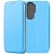 Чехол-книжка для Huawei Honor 90 Lite (голубой) Fashion Case