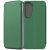 Чехол-книжка для Huawei Honor 90 Lite (зеленый) Fashion Case