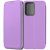 Чехол-книжка для Huawei Honor X7a (фиолетовый) Fashion Case