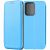 Чехол-книжка для Huawei Honor X7a (голубой) Fashion Case