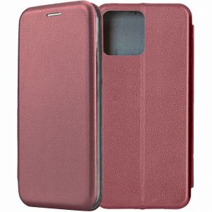 Чехол-книжка для Huawei Honor X8 (темно-красный) Fashion Case