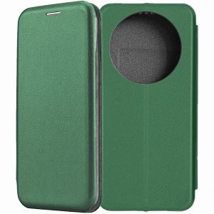 Чехол-книжка для Huawei Honor X9a (зеленый) Fashion Case