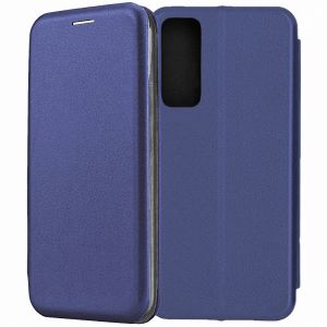 Чехол-книжка для Huawei P Smart (2021) (синий) Fashion Case