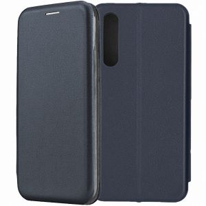Чехол-книжка для Huawei P30 (темно-синий) Fashion Case
