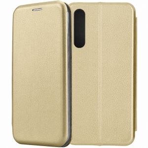 Чехол-книжка для Huawei P30 (золотистый) Fashion Case