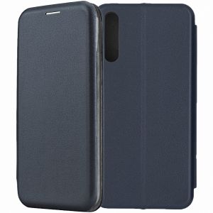 Чехол-книжка для Huawei Y8p (темно-синий) Fashion Case