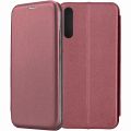 Чехол-книжка для Huawei Y8p (темно-красный) Fashion Case
