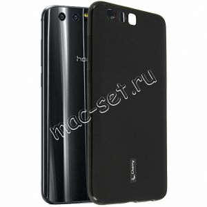 Чехол-накладка силиконовый для Huawei Honor 9 (черный) Cherry