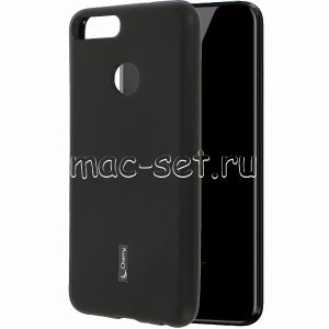 Чехол-накладка силиконовый для Huawei Honor 9 Lite (черный) Cherry