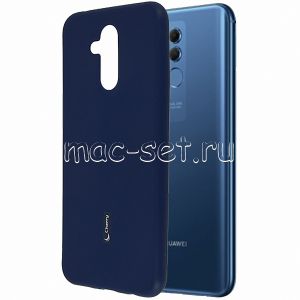 Чехол-накладка силиконовый для Huawei Mate 20 Lite (синий) Cherry