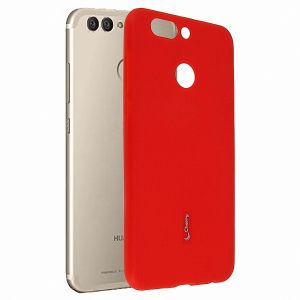 Чехол-накладка силиконовый для Huawei Nova 2 Plus (красный) Cherry