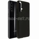 Чехол-накладка силиконовый для Huawei Honor 20 (черный 1.2мм)
