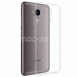 Чехол-накладка силиконовый для Huawei Honor 5C (прозрачный 0.5мм)