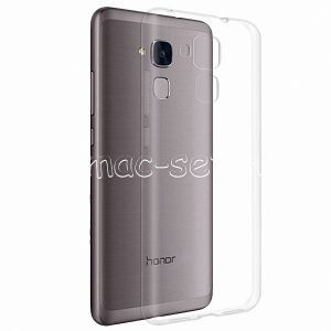 Чехол-накладка силиконовый для Huawei Honor 5C (прозрачный 0.5мм)