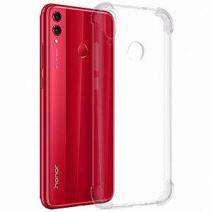 Чехол-накладка силиконовый для Huawei Honor 8X (прозрачный 1.5мм) противоударный
