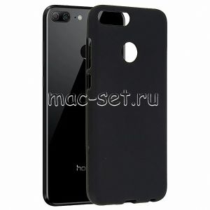 Чехол-накладка силиконовый для Huawei Honor 9 Lite (черный 1.2мм)