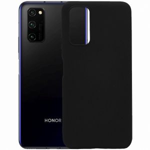 Чехол-накладка силиконовый для Huawei Honor View 30 / Pro (черный) MatteCover