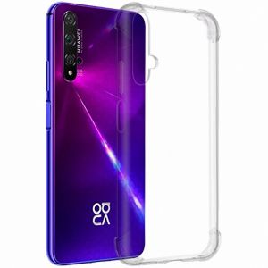 Чехол-накладка силиконовый для Huawei Nova 5T (прозрачный 1.0мм) противоударный